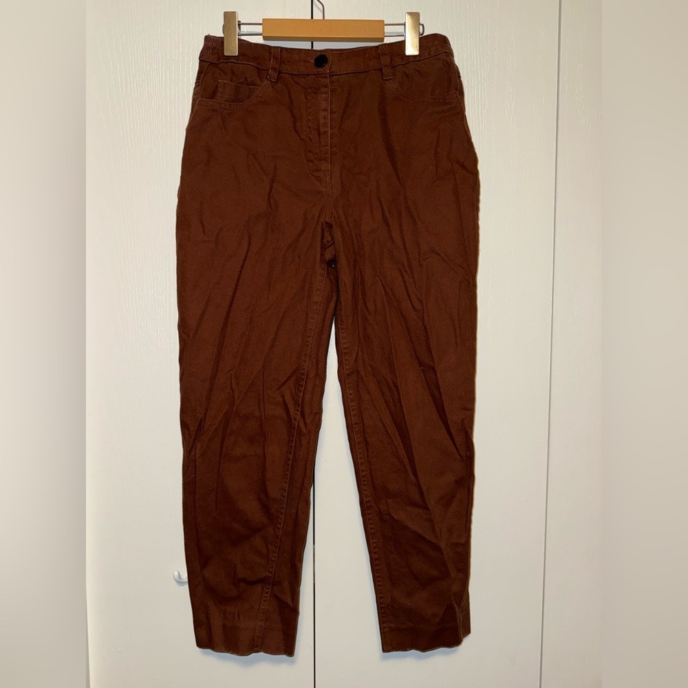 Frank and Oak Amelia Balloon Cotton Pants